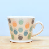 Squattie cup, Moiré in Greens