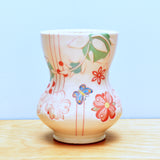 Vignette cup, Dogwood Blossoms in Ivory