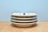 Plate, Large w. Ellipse Clovers in Brights