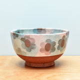 Bowl, Upright w. Dazzle Floral in Minty