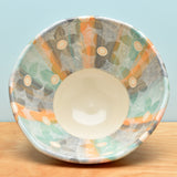 Bowl, Medium Ombre Stripe Floral