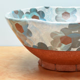 Bowl, Serving w. Dazzle Floral in Blues