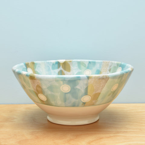 Bowl, Medium Ombre Stripe Floral