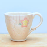 Stamped mug, Hellebore Blossoms