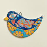 Ornament, Folk Bird in Deep Blues