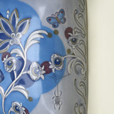 Wall Pillow, Floral w. Text