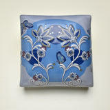 Wall Pillow, Floral w. Text