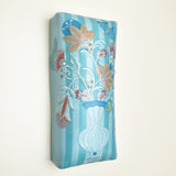 Wall Pillow, Striped Bouquet