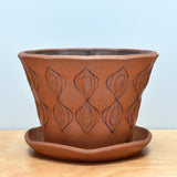 Planter in Dark Clay