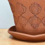 Planter in Dark Clay