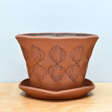 Planter in Dark Clay