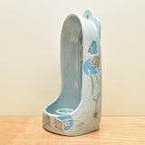 Candle Holder, Wall/ Tabletop w. Butterflies