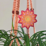 Plant Stake, Mandala in Warms