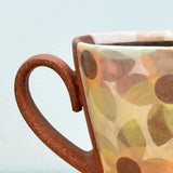 Squattie cup, Large Dazzle Floral in Citrus