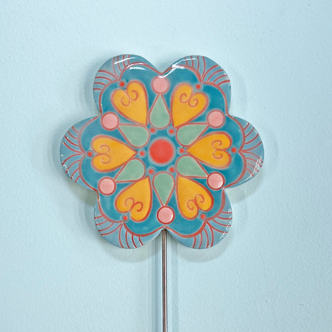 Plant Stake, Multi Mandala