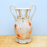 Pierced Vase w. Mod Floral