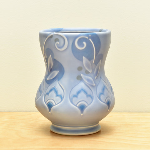 Vignette cup in Periwinkle