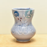 Vignette cup, Butterflies in Periwinkle gloss