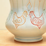 Vignette cup, Hens in Frost gloss